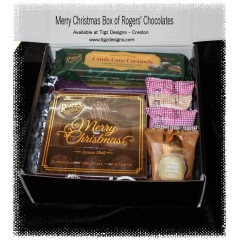 Merry Christmas Chocolate Gift Box - Roger's Chocolates